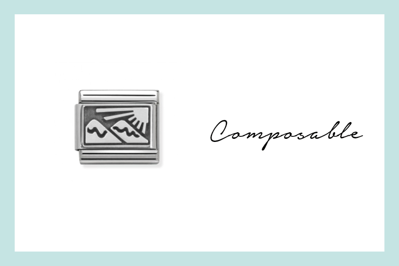 Composable Classic Link mit Symbole Gebirge