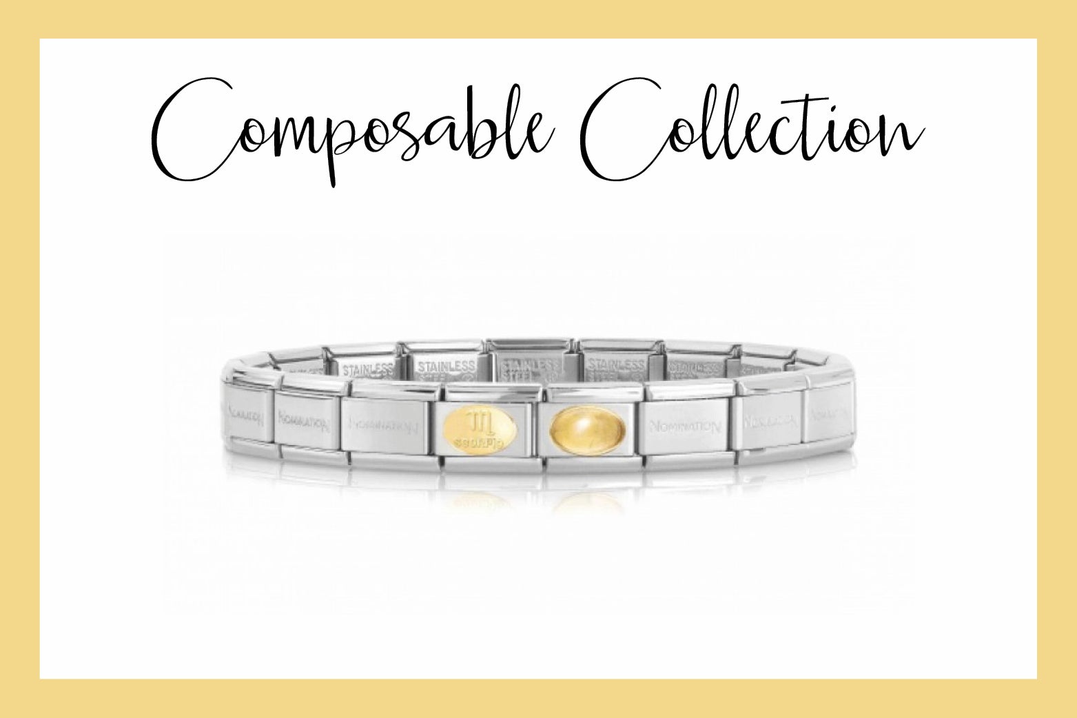 Composable Classic Armband Skorpion in gold