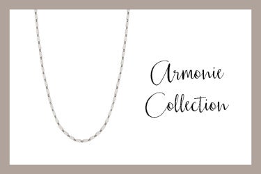 Collier Armonie long avec pendentifs