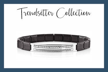 Trendsetter Bracelet with two engraved ropes