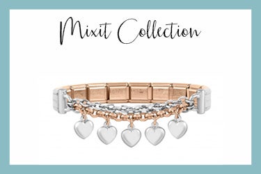 Pulsera Mixit edicion especial con corazones