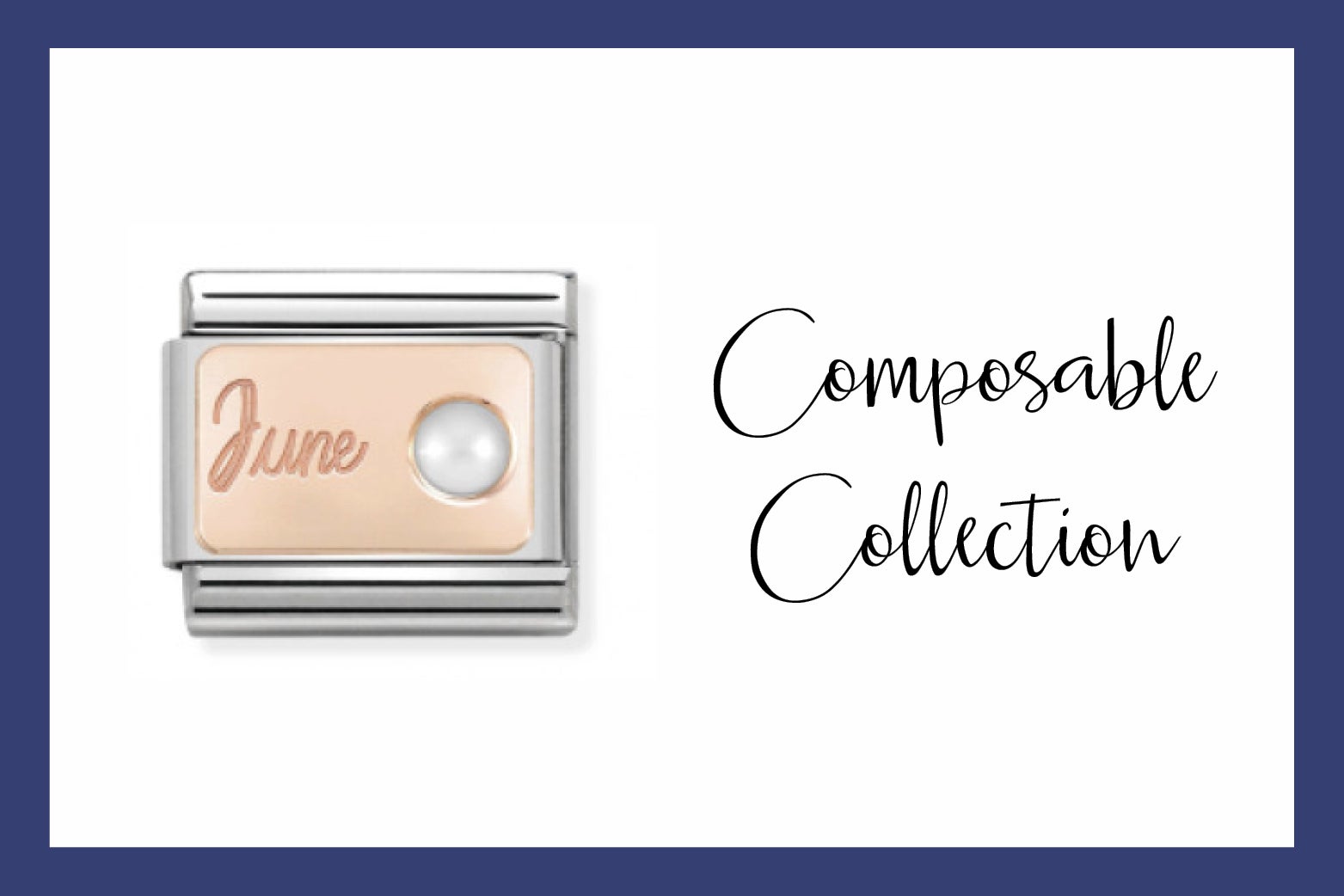 Link Composable Classic June Link in Rose Gold